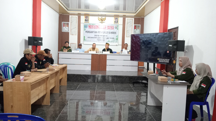 MUSDES PERGANTIAN PENGURUS BUMDES DESA MENDIK TAHUN 2025